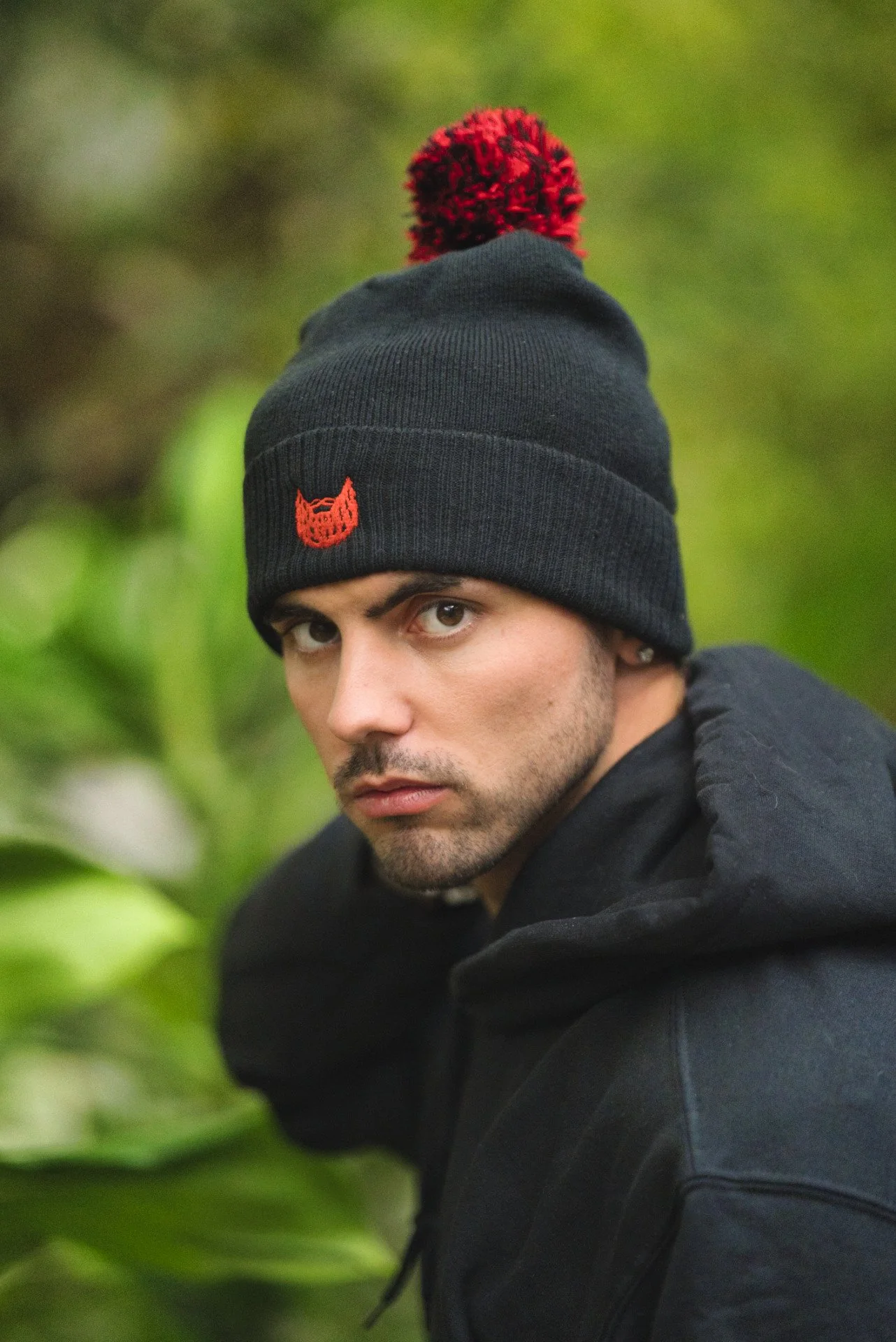 Black pom pom jumper clearance